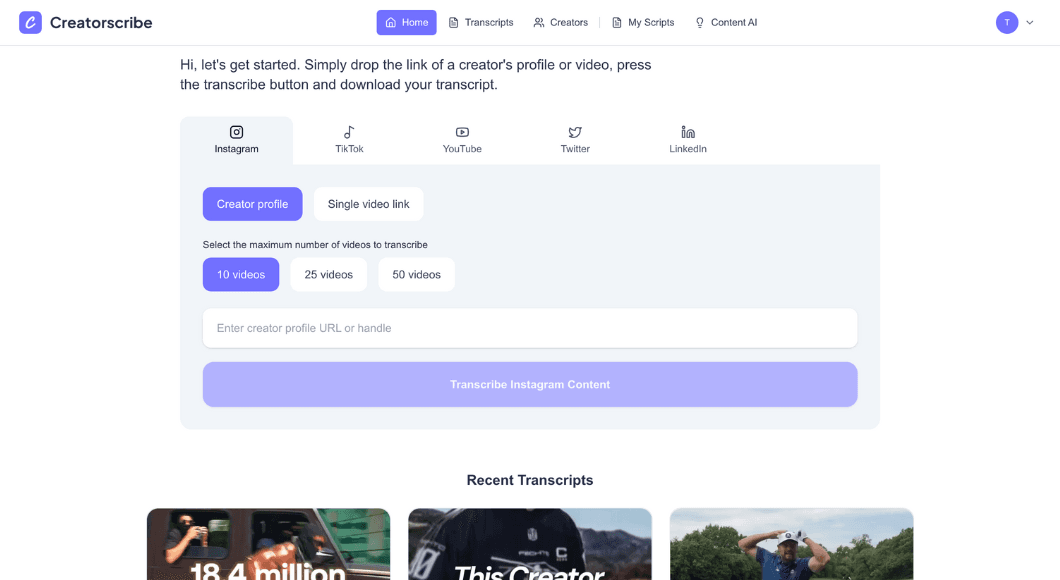 Capture any content in seconds